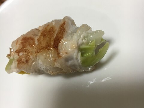 豚肉のキャベツ巻き！